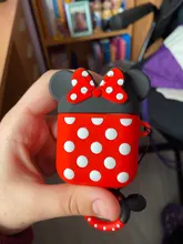 Disney-Conjunto de auriculares inalámbricos con Bluetooth para mujer, monedero de dibujos animados, funda protectora para AirPods, personalidad creativa, modelos femeninos