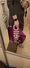Handbag Tote Shoulder-Bags Letter-Design Crossbody Trending Large-Capacity Fashion Women