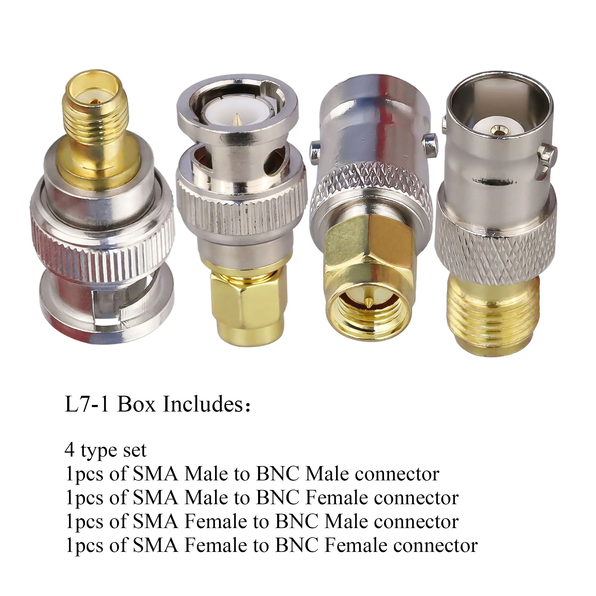 Рисунок 3 - разъемы BNC-SMA, 2 шт