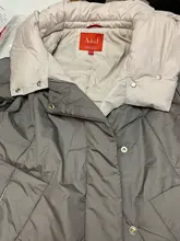 Thick Jacket Clothing Parka Coat Women Female Winter Astrid Hooded Long Large-Sizes Fashion