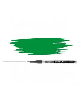 

MARKER ACRYLIC AMSTERDAM TIPPED 1-2 MM GREEN COLOR PERMANENT CLEAR