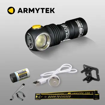 

Flashlight Armytek Tiara C1 Pro XP-L Magnet USB Rechargeable Torch 18350 Li-Ion Battery Included