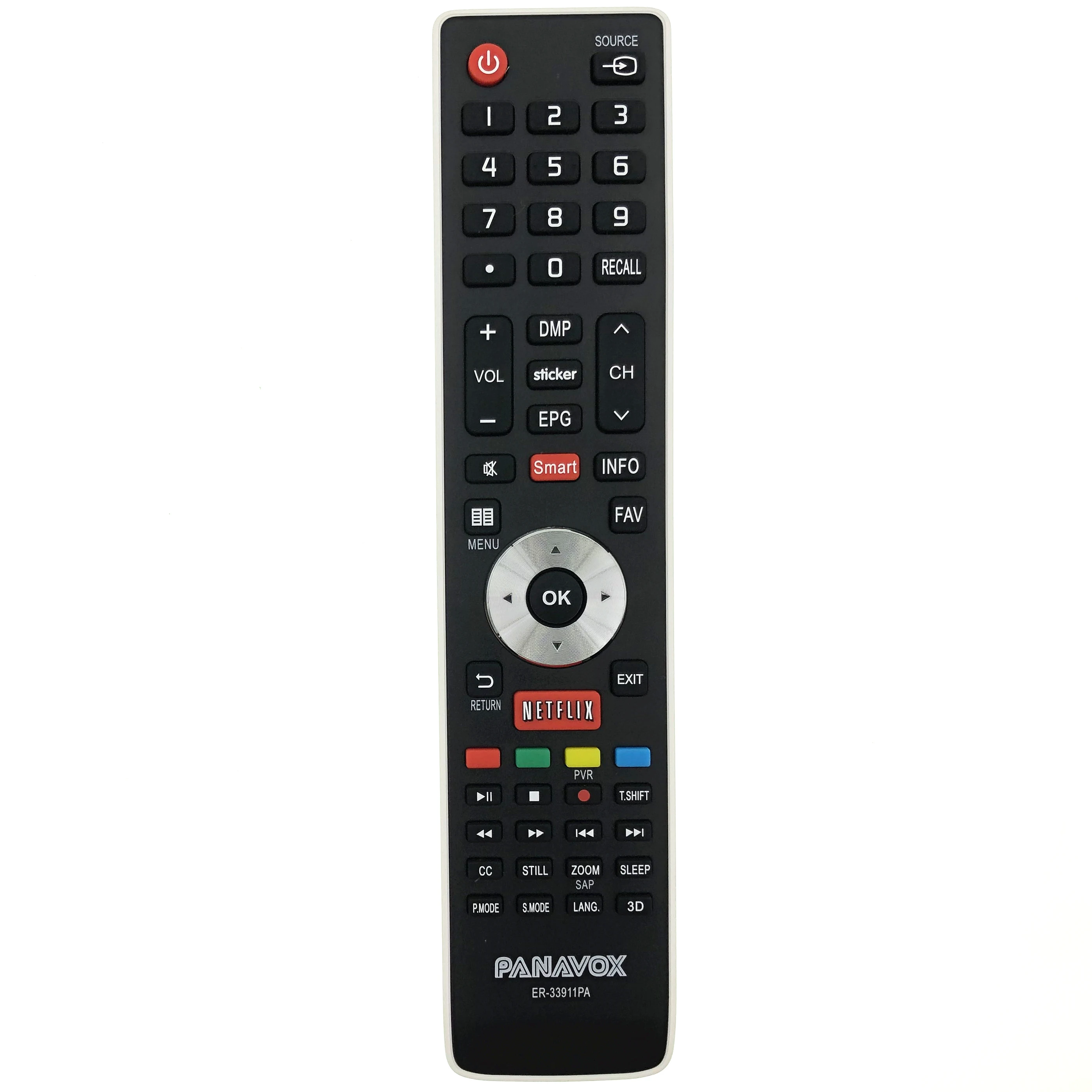 

New Original Remote Control ER-33911PA For PANAVOX Smart Tv