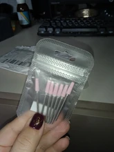 HYTOOS 7 unids/set corindón uñas taladro 3/32 Rotary piedra cerámica Burr cortadores para manicura accesorios de uñas herramienta