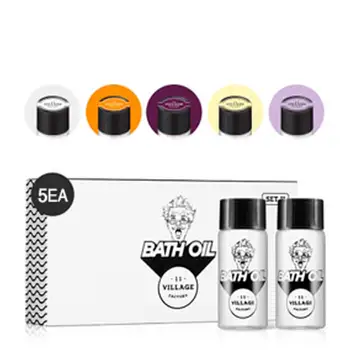 

A set of oils for Bath Village 11 Factory Relax Day Bath Oil Set2 (5 pcs)