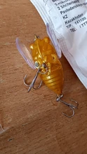 Minnow Fishing Wobblers Hard-Bait Crankbait-Pesca Cicada Lure 1pcs Simulation Bionic