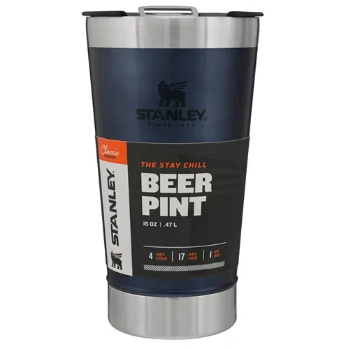 Keep your beer pint ice-cold for 4 hours straight with this nifty metal cup  -  Deals