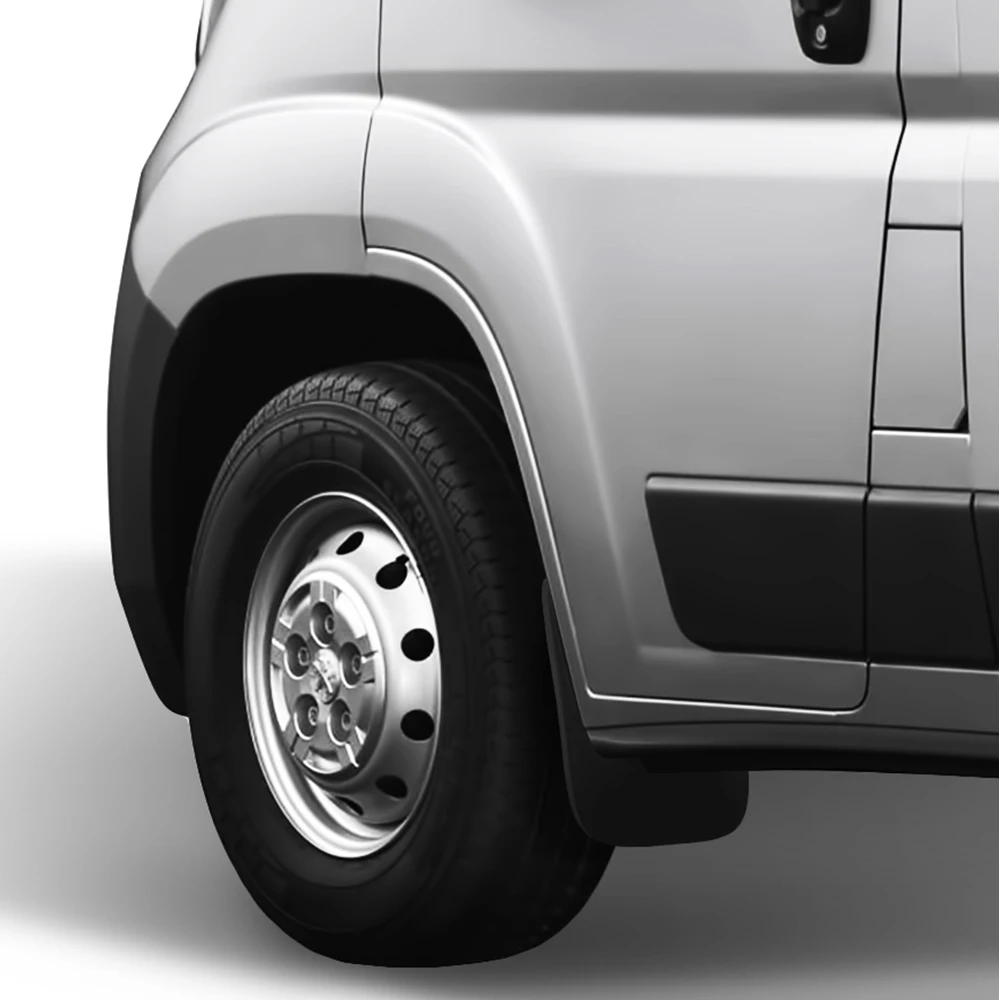 Брызговики передние для CITROEN Jumper 2007->/PEUGEOT Boxer 2006(без расширителя арок),(optimum) в пакете