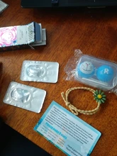 MOONZI vino gris póngase en contacto con lente pequeño alumno lentes de contacto de color para los ojos anual Cosplay 2 unids/par grado de miopía receta