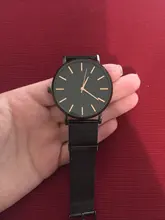 Reloj de cuarzo informal para hombre, cronógrafo simple con correa de acero inoxidable, metal hour