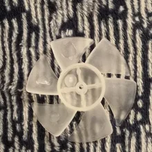 Small Power Mini Plastic Fan Blade 4/6 Leaves For Hairdryer Motor U1JE