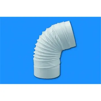 

FLEXIBLE round air extraction elbow 100MM IGN/AUT TERMOP