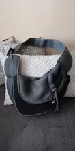 Eslinga-Bolsa de hombro cómoda para mascotas, bolso con malla Oxford, bolso de viaje para gatos y cachorros, funda frontal transpirable para exteriores