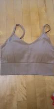 Sports-Bra Seamless-Crop-Top Active-Tank Wmuncc-Strap Gym Workout Push-Up Yoga Women Fitness