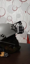 Adapter-Stand Helmet Fixed-Mount Camera Gopro Mobile-Phone Tactic Lightweight Portable