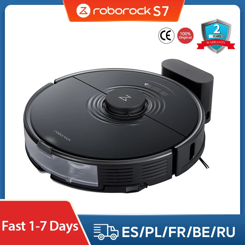 Roborock S7 Robot Vacuum Cleaner Smart Home Sonic Mopping Ultrasonic