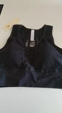 F.DYRAA 2020 Sujetador deportivo sin costuras superior Fitness mujeres Racerback Running Crop tapas entrenamiento acolchado Yoga Bra alto impacto Activewear