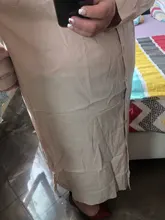 Sundress Long-Shirt Lapel-Neck Loose ZANZEA Vestido Casual Elegant Women Autumn Plus-Size