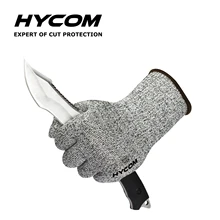 HYCOM Cut Resistant Gloves Ambidextrous Food Grade High Performance Level 5 Protection for Oyster Shucking Fish Slicing Meat