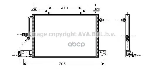 Радиатор Кондиционера Внешний Ava арт. Ai5117