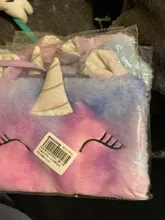 Monedero de unicornio de peluche de dibujos animados, bolso de hombro, BILLETERA, organizador de llaves para niños, regalo para niños