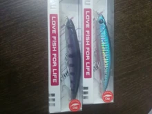 TSURINOYA 110S tiempo de hundiendo Minnow pesca en agua salada atraer DW77 110mm 22g gran trucha, Lucio río cebos duros Jerkbait