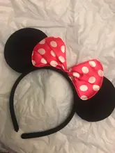 Las niñas Mickey Minnie diadema niños princesa fiesta accesorios pelo banda para Halloween cumpleaños Navidad