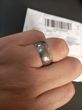 Sifisrri 8mm árabe islámica anillos con escrituras Acero inoxidable religioso oración musulmana banda Anillo para hombres regalo de joyas de fiesta Anillo