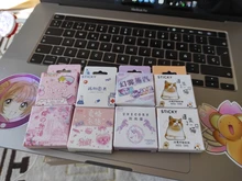 Mohamm-planificador de flores de cerezo japonés, diario de flores, decoración de papel, pegatinas Kawaii pequeñas, diario de álbum de recortes