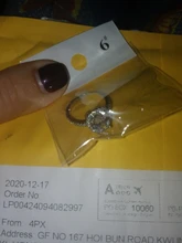 CC Anillos para las mujeres de la Boda nupcial Anelli joyería de moda anillo de compromiso de oro blanco Anillos de Color CC595