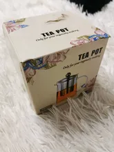 Glass Teapot Tea-Kettle INFUSER-FILTER Puer Flower Oolong Kung-Fu Heat-Resistant Stainless-Steel