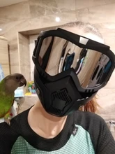 Detachable-Goggle Helmet-Mask Motorcycle-Glasses Ski-Bike Open-Face Uv-Protection 