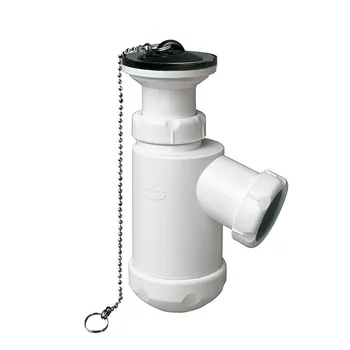 

SIFON BOTTLE extendable inclined with valve and chain toggle for basin BIDE JIMTEN S-61