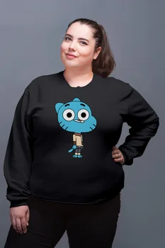 

Angemiel Wear Gumball Black Women Sweatshirt