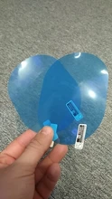 Película impermeable para espejo retrovisor de coche, 2 uds., accesorios adhesivos, antilluvia, antivaho