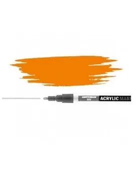 

MARKER ACRYLIC AMSTERDAM TIPPED 3-4 MM ORANGE COLOR AZO