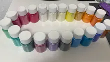 20 Colors Mica Powder Epoxy Resin Dye Pearl Pigment Natural Mica Mineral Powder