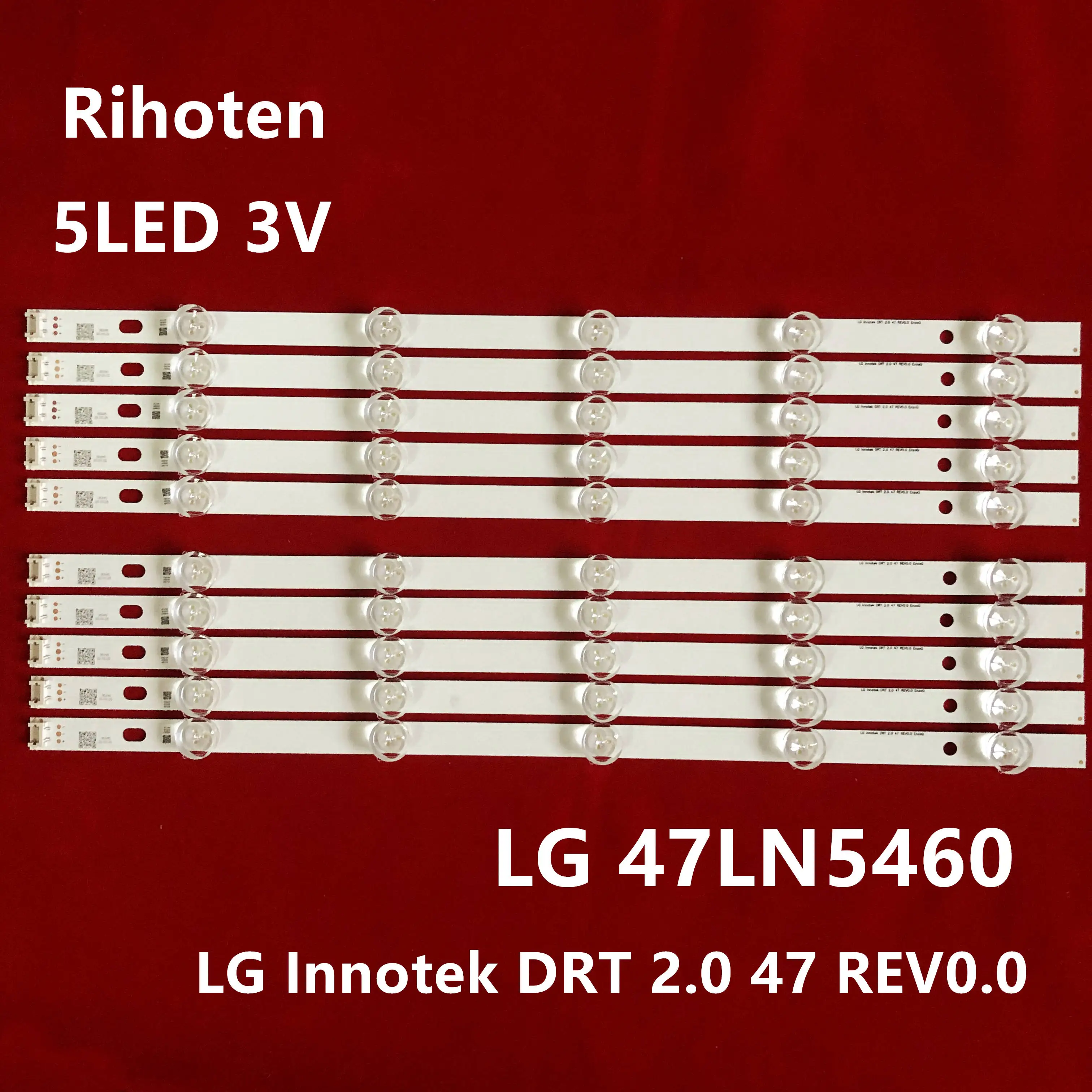 Замена светодиодной подсветки для LG 47LN5460 Innotek PLA2.0 47 дюймов 1led = 3В DRT 2 0 | Лампы и