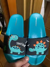 Zapatos bonitos para niños, zapatillas de dinosaurios, frutas, pato, para el hogar, 2021