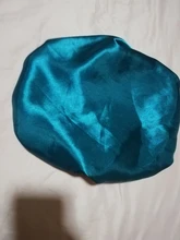 Gorro de satén Reversible para el pelo, doble capa, ajustable, para dormir por la noche, para rizos, Accesorios para peinados