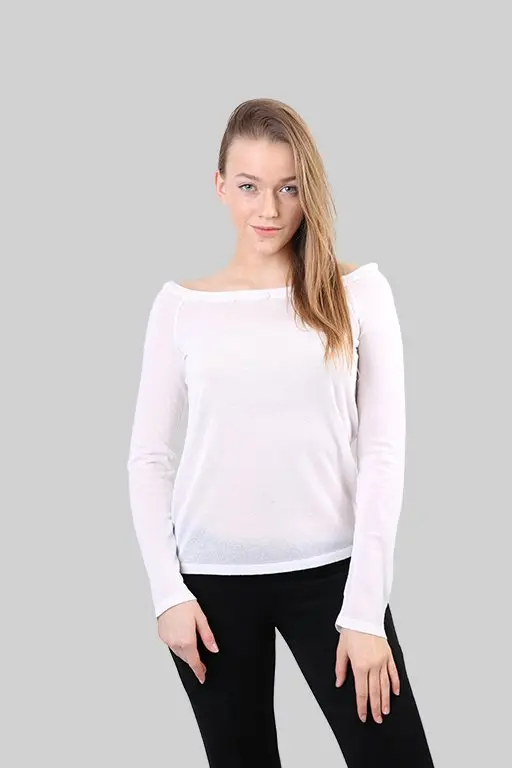 

Sweater Bike Collar Women Summer Blouse 3058