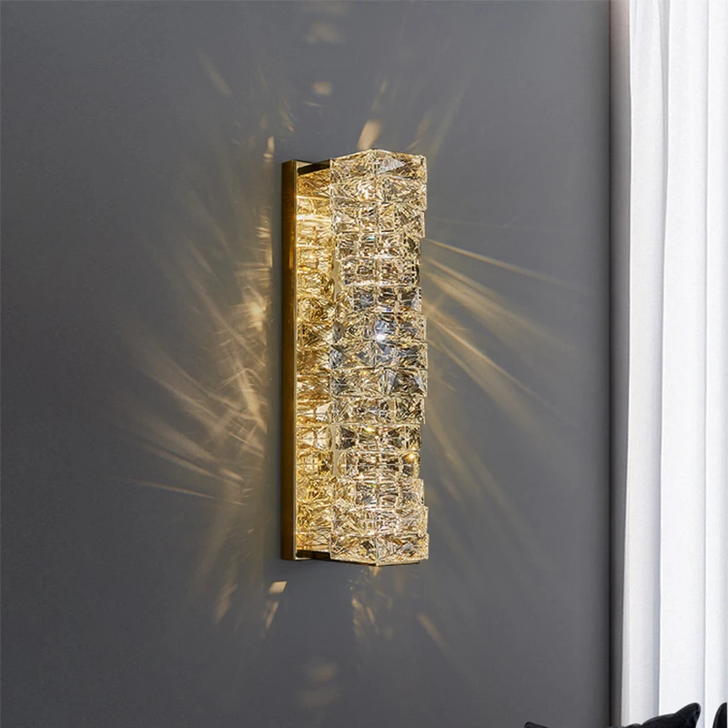 Luxury Crystal LED Wall Lamp 3