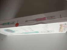 Seago-cepillo de dientes eléctrico para niños, boquillas de repuesto con recordatorio inteligente, luz LED, suministro de batería, Sónico, 3 años +