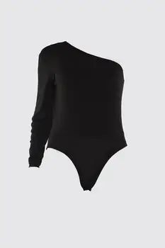 

Trendyol One Shoulder Snaps Knitting Body TWOAW21BD0035