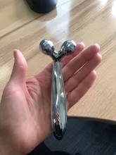 Masajeador de rodillo 3D con rotación de 360 grados, masajeador de cara delgada de cuerpo completo en forma de V, elimina arrugas, herramienta de relajación Facial