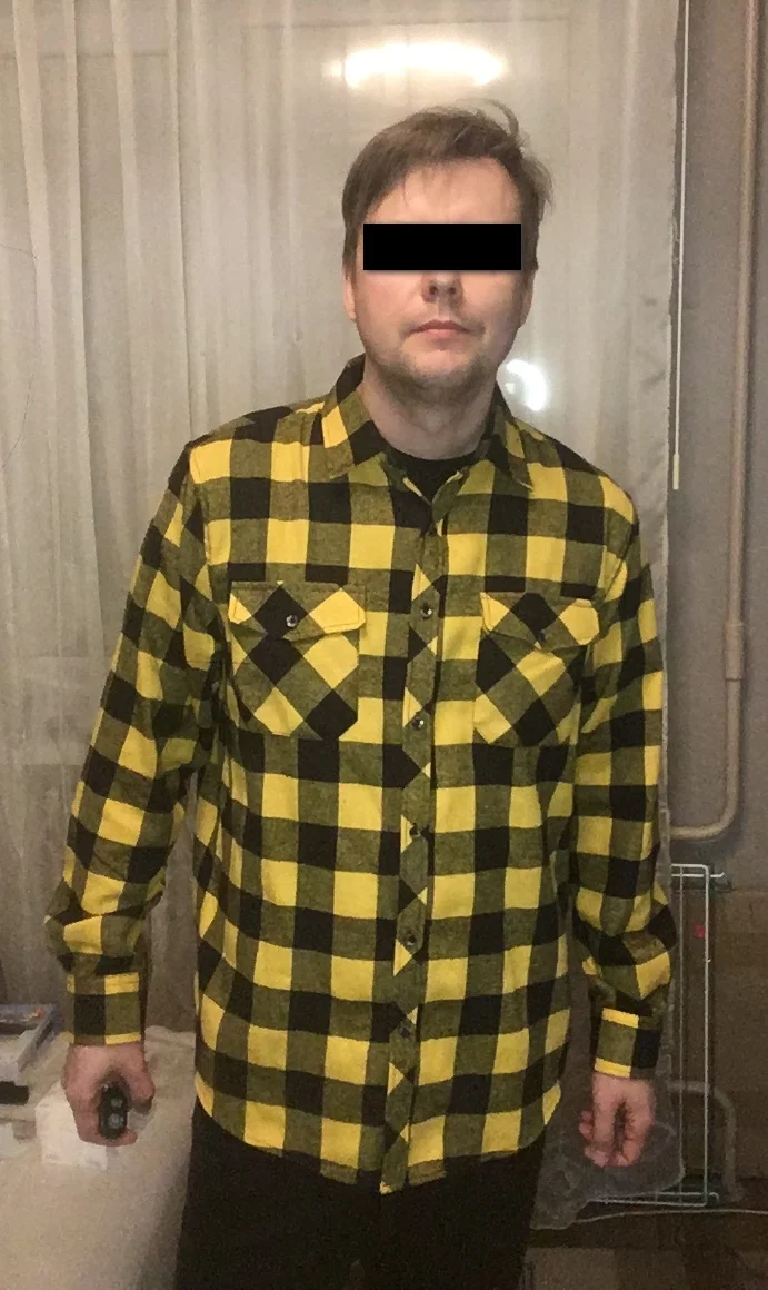 2022 New Men's Plaid Flannel Shirt 