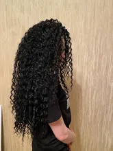 La naturaleza pelo Afro Pelo Rizado mechones extensiones con cierre Ombre oro 30 pulgadas suave súper largo pelo sintético del pelo de la onda