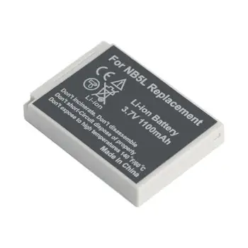 

NB-5L, lithium ion battery, camera, white, NB-5L, Canon IXUS 90IS, 800IS, 860IS, 900Ti, 950IS, 960IS and 970IS
