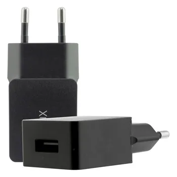 

Wall Charger KSIX USB 2A Black