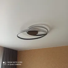 Modern Chandeliers Lamp Deco Surface-Mounted-Lights Bedroom Living-Room Black-Color 